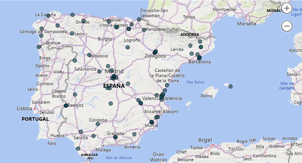 Mapa Comunidades Energéticas