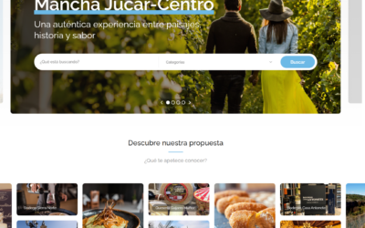 Mancha Júcar Centro estrena nueva web turística con información útil, práctica y atractiva para el visitante