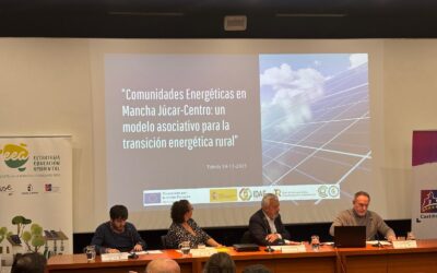 Mancha Júcar-Centro presentó su modelo de comunidades energéticas en el Foro Retos y Oportunidades en Sostenibilidad Local