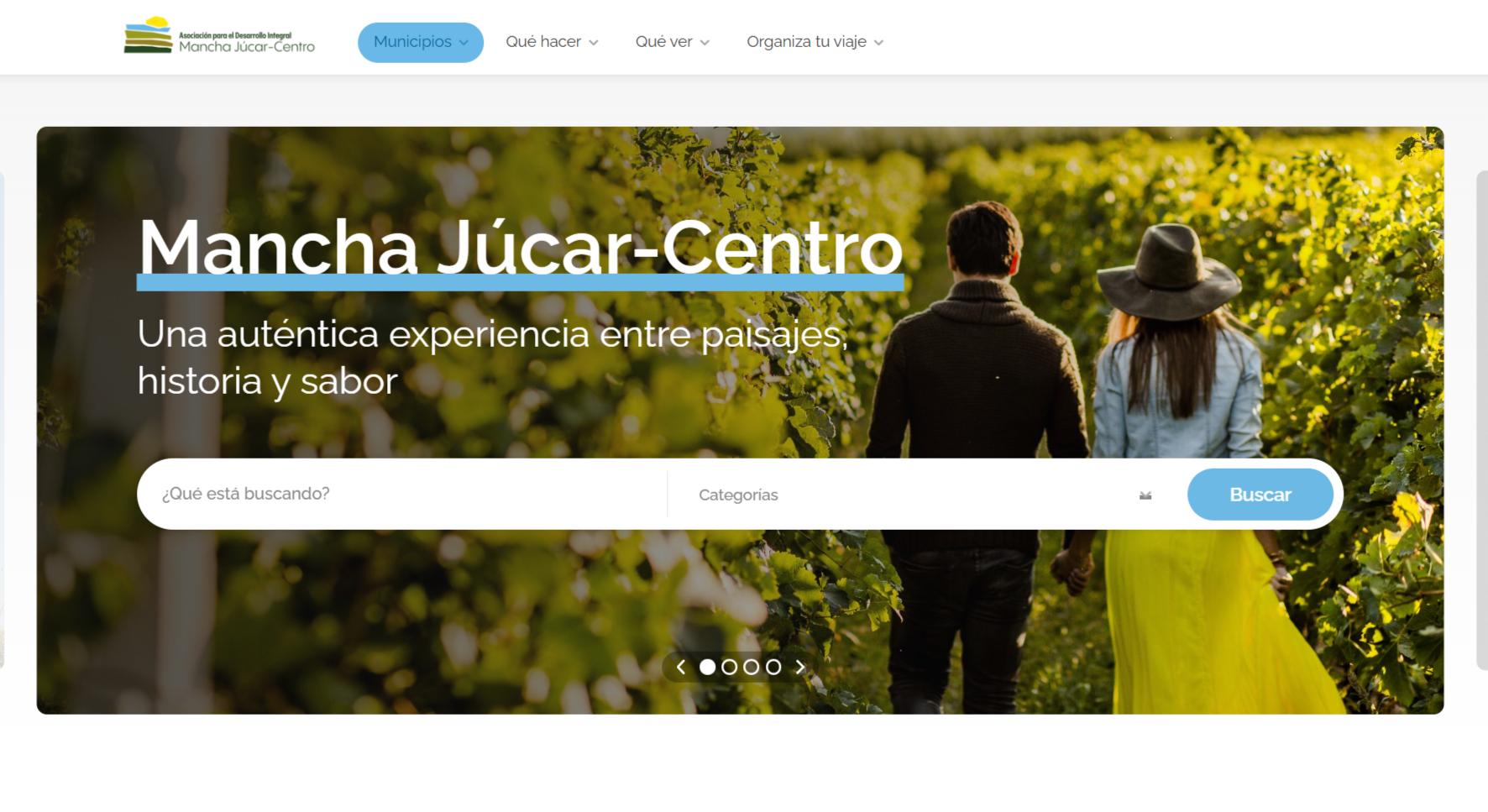 web Mancha Júcar Turismo