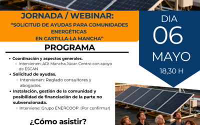 Llega la hora de la verdad para las Comunidades Energéticas de Mancha Júcar-Centro