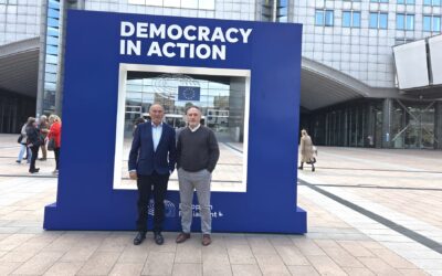 Mancha Júcar-Centro regresa de Bruselas con la satisfacción de haber defendido el futuro de la comarca